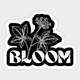 FLOWER BLOOM Sticker